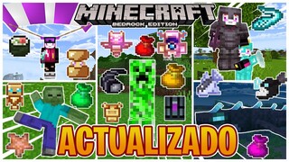 MEJORES ADDONS/MODS SURVIVAL para MINECRAFT PE 1.19 a 1.19.30