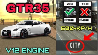 nissan gtr35 | new best gearbox | v12 engine | car parking multiplayer v4.8.5 new update 2022