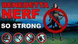 Moonton Try To Nerf Benedetta BECAUSE OF THIS | Benedetta Users Cant be Nerf | MLBB