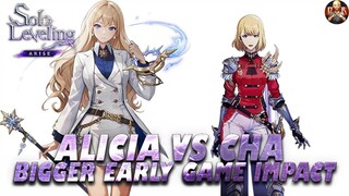 [Solo Leveling: Arise] - Alicia or Cha? Best unit to compliment them & who will impact the game more