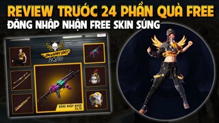 [Free Fire] Review Sự Kiện Đăng Nhập Nhận Free Skin Súng Vip, Review 24 Phần Quà Miễn Phí Cực Ngon