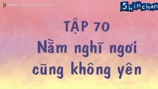 Shin cậu bé bút chì tập 70 nằm nghỉ ngơi cũng không yên