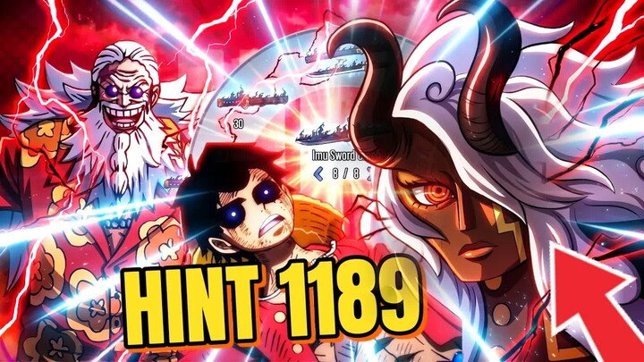 HINT ONE PIECE 1189 !! LUFFY TEPAR  -  GABAN VS IMU ! -  -  CAPTAIN USOPP....