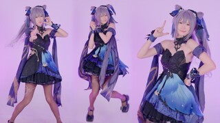 Keqing also wants to be a little idol 💜 More! Jump! More!