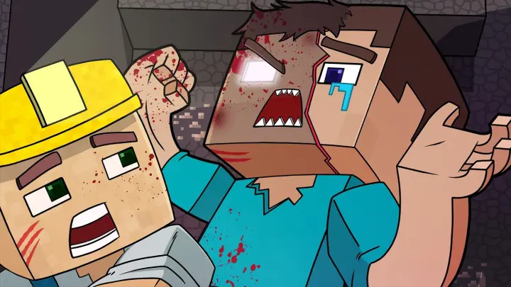 The Story of Minecraft's First Herobrine - Cartoon Animation