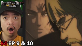EREN SIDES WITH ZEKE || "SOUND ARGUMENT" || Attack on Titan S4 Episode 9 & 10 Reaction