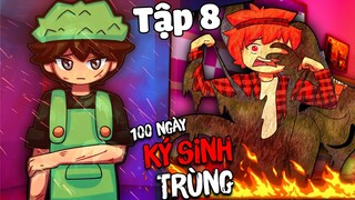 100 NGÀY KÝ SINH TRÙNG #8*SẦU RIÊNG BẤT NGỜ BỊ DÂN LÀNG TẤN CÔNG VÀ KẾ HOẠCH HIẾN TẾ TRONG MINECRAFT