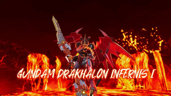 Banyak Part Baru Kita Rakit juga Gunpla Baru - Gundam Drakhalon Infernis I