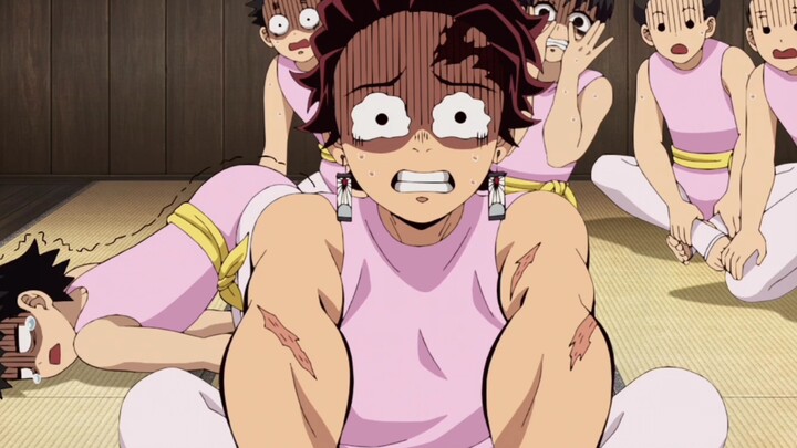 炭治郎:“你管这叫拉伸而不是惩罚吗！！”