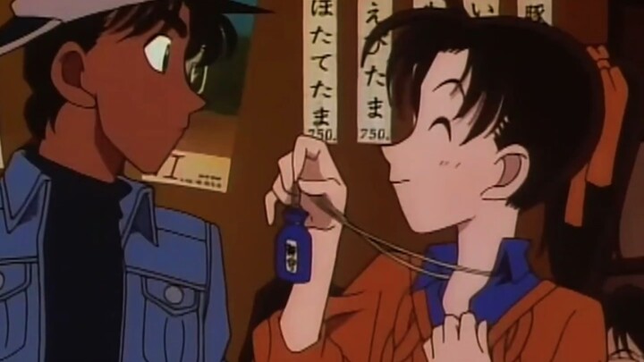 Kazuha's first appearance—almost mistaking Ran!