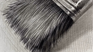 【Still Life Sketch】How to draw hair texture