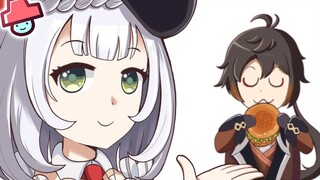 [Animasi Dampak Genshin] Sebuah pukulan ganda sihir dan uang! Hanya butuh satu jam untuk menghancurkan KFC dan M Kee