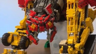 电影版变形金刚大力神 乐高组合演示 LEGO