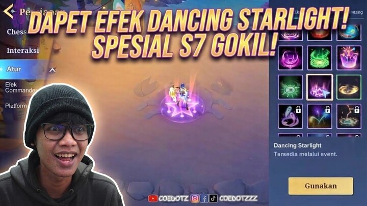 Efek Bintangnya Keren Parah! Showcase Dancing Starlight Spesial S7 - Magic Chess GO:GO
