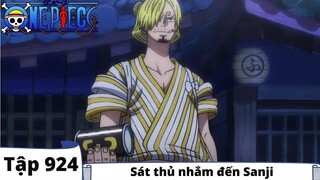 One Piece Tập 924 | Sát thủ nhắm đến Sanji | Đảo Hải Tặc Tóm Tắt Anime