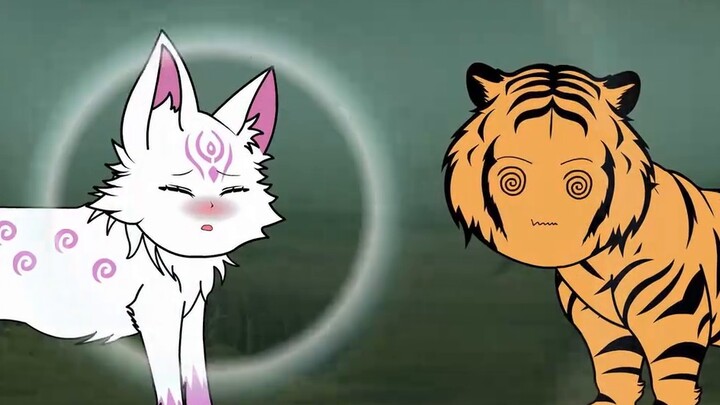 Saudara Harimau terseret ke dunia fantasi oleh rubah berekor sembilan. Lihat bagaimana Saudara Harim