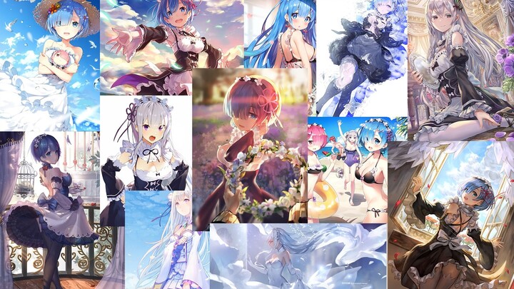 [RE0] Collection ranking of the 106 most popular re0 illustrations on p site + full collection [pixi