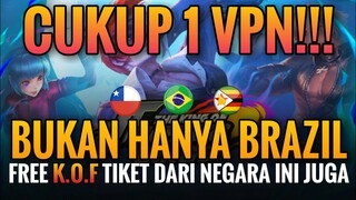 Bukan Hanya BRAZIL!! KAMU Bisa Dapat 18 TIKET KOF Dari Negara ini Juga - INI CARANYA