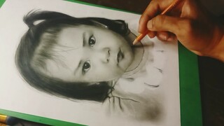 COMMISSION A PORTRAIT DRAWING / EDUARDO JR ART / Time lapse Drawing / Philippines