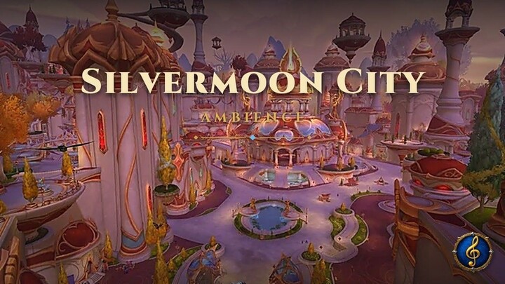 ✨ High Elven Serenity — Relaxing WoW Midnight Music for Sleep & Study (Silvermoon City)