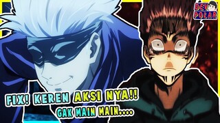 FIX! KEREN ADEGAN AKSI NYA! GAK MAIN MAIN... | Jujutsu Kaisen Episode 2