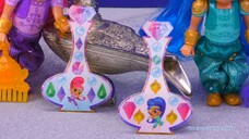 Unboxing the Shimmer and Shine Dolls and Genie Bottles
