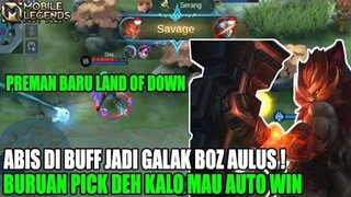 AULUS DI BUFF JADI OFFLANER TERKUAT DI LAND OF DAWN ?