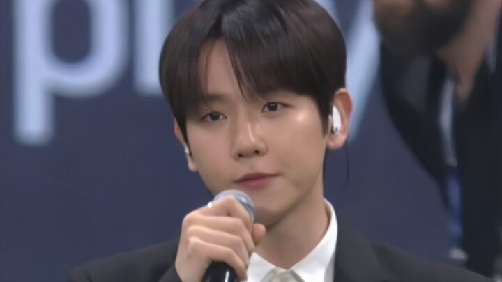 【Byun Baekhyun】Satu-satunya penyanyi pria! Pada upacara pembukaan MLB 2024, ia memimpin nyanyian lag