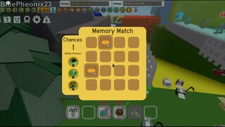 What Happens If I Do 2 Memory Matches At Once?? | Bee Swarm SImulator