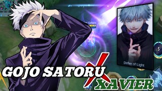 GOJO SATORU X XAVIER !! ULTINYA KEREN BANGET BOY!!! - MOBILE LEGEND BANG BANG