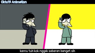 DITAGIH MALAH GALAK!