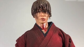 แอ็คชั่นฟิกเกอร์สุดเจ๋งของ 320! Atoncustom 1/12 หกนิ้วAton Rurouni Kenshinผ้าที่สามารถเคลื่อนย้ายรูป