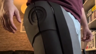 Production of RoboCop Leg Armor Props