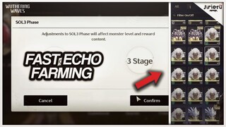 HOW TO OPTIMIZE AND FARM ECHOES FAST | Wuthering Waves