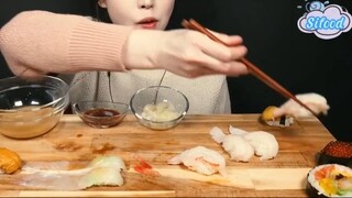 Món ăn Nhật Bản sushi hải sản 6 #amthuc