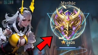 MY LAST MATCH BEFORE MYTHICAL HONOR USING SELENA ONLY!! ( win or lose? )