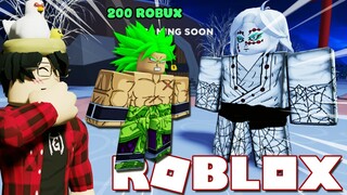 Roblox - Mở Broly 200 Robux Đi Khiêu Chiến Quỷ Nhện Cha Trong Demon Slayer - Anime Fighters Sim