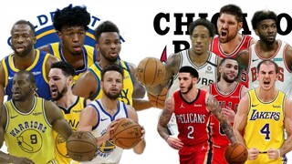 Golden State Warriors Vs Chicago Bulls Unofficial Lineup Comparison