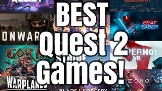 Best games on oculus quest 2