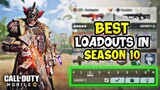 Top 10 Best Guns in Codm Season 10 | Gunsmith Loadout/Class Setup | Cod Mobile