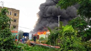 Cháy Lớn Ở Quận 12 - Toàn Cảnh Vụ Cháy Kinh Hoàng Ngày Hôm Nay 10