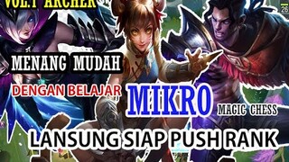 FORMASI MAGIC CHESS TERKUAT TERBARU ARCHER, KUASAI MIKRO SINARGY PUSH RANK DIJAMIN AUTO 2 BESAR