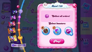 Cách Chơi Game CanDy Crush SaGa ( p 749 & 750 ) , How To Play CanDy Crush SaGa ( part 749 & 750 )