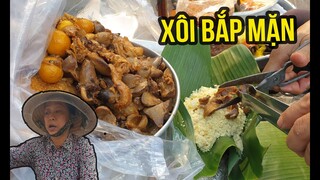 Gánh xôi bắp lòng gà, trứng non cô Lệ hơn 30 năm vỉa hè Sài Gòn