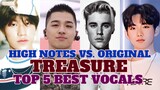 TREASURE Best Vocals Vs. Original (Bigbang, EXO, BTS, iKon, Wanna One, etc.) YGTBOX ERA
