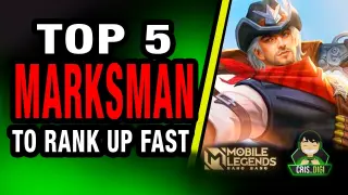 5 BEST Marksman in Mobile Legends To Rank Up Fast | Cris DIGI