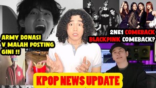 Kontroversi V BTS Posting Produk DIBOIKOT, 2NE1 Hingga BLACKPINK Comeback !!