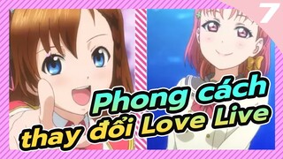 Phong cách thay đổi Love Live