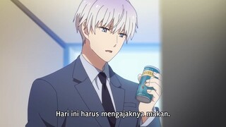 Koori Zokusei Danshi to Cool na Douryou Joshi Episode 3 Subtitle Indonesia