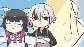 少女:这样可以吗？画师《心脏弱真君》